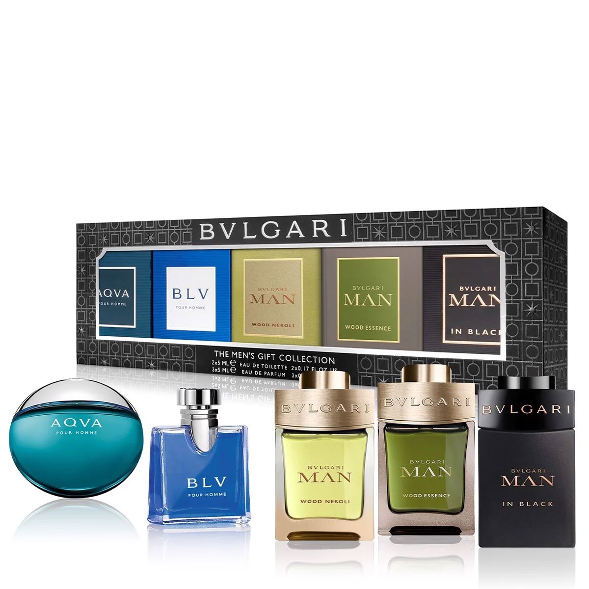 Gift Set Bvlgari - The Men's Gift Collection 5pcs