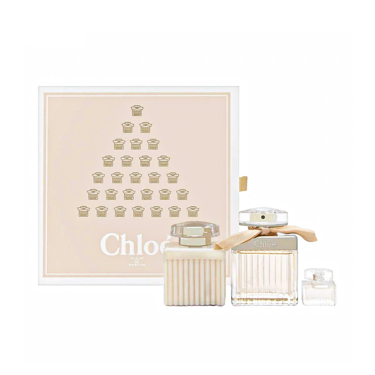 Gift Set Chloe Fleur de Parfum 3pcs ( EDP 100ml & EDP 5ml + Dưỡng thể 100ml )